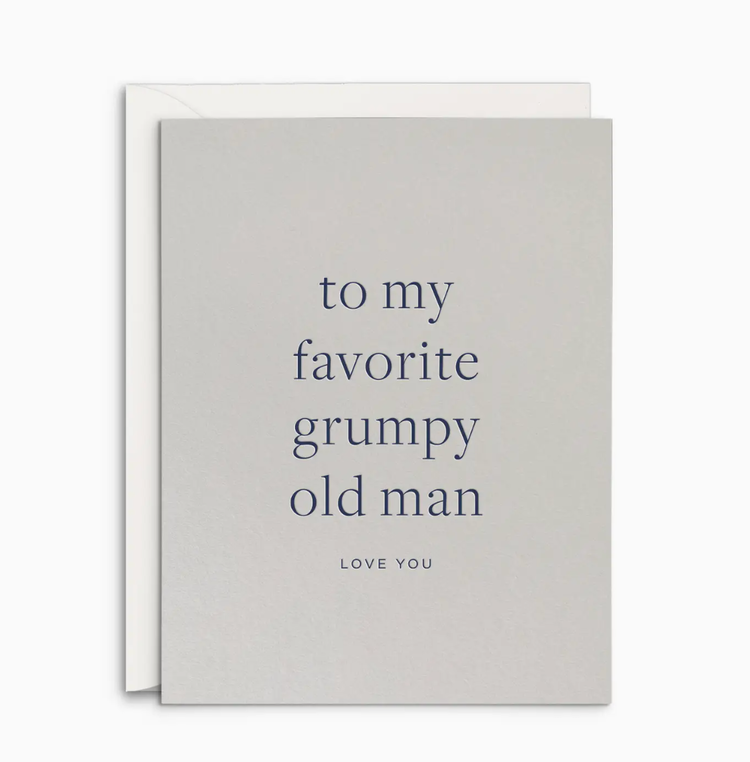 Smitten on Paper Favorite Grumpy Man