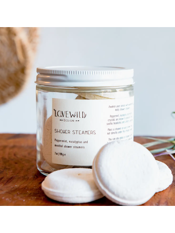 Lovewild Design Eucalyptus + Menthol Shower Steamers