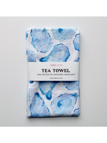 Gert & Co Mussel Shell Kitchen Tea Towel