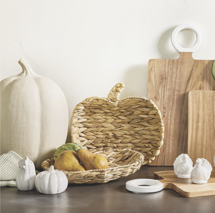 Santa Barbara Design Studio Hyacinth Pumpkin Tray