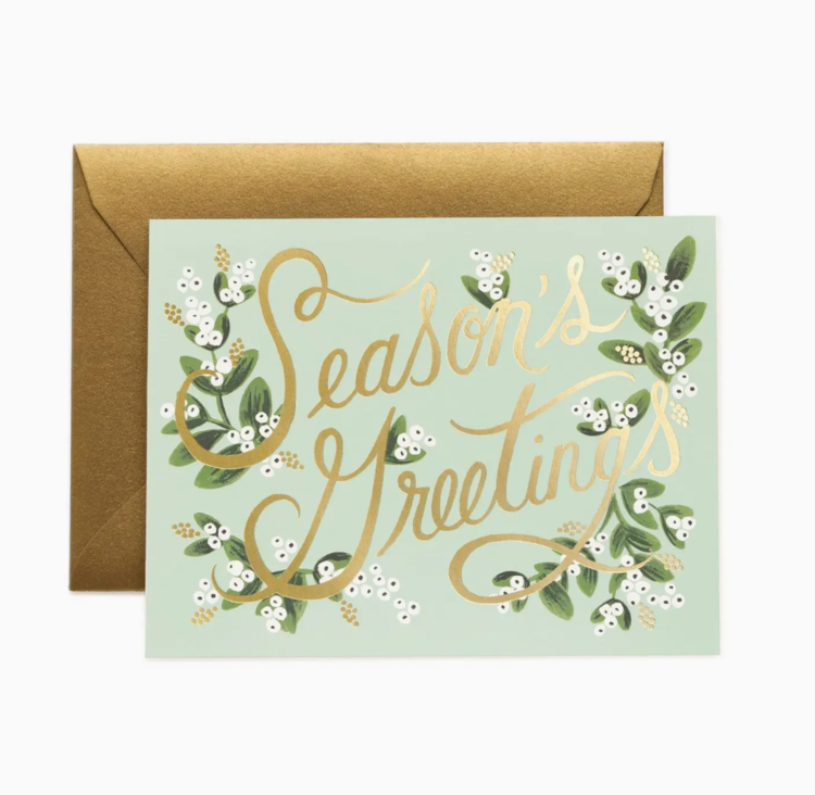 Rifle Paper Co. Mistletoe Season's Greetings