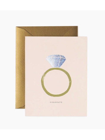 Rifle Paper Co. Congrats Ring Card