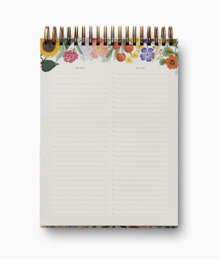 Rifle Paper Co. Blossom Weekly Desktop Planner