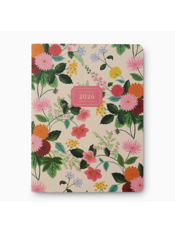 Rifle Paper Co. 2026 Dahlia 12-Month Appointment Notebook