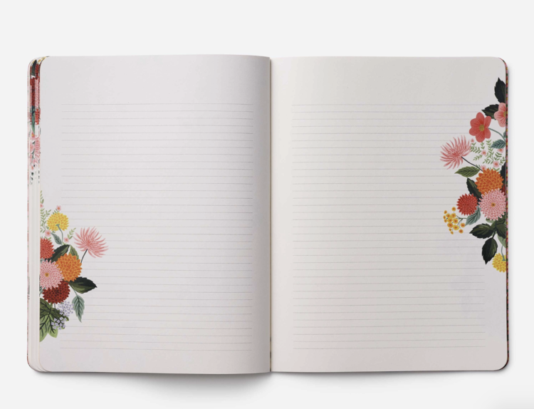 Rifle Paper Co. 2026 Dahlia 12-Month Appointment Notebook