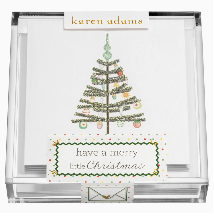 Karen Adams Designs Christmas Tree Gift Enclosures