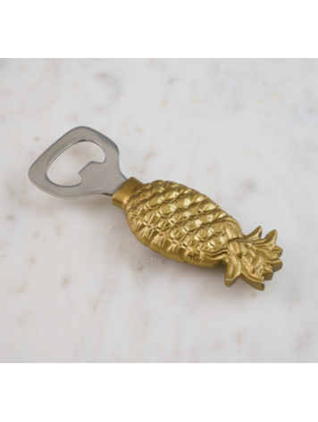 India Handicrafts Inc Gold Pineapple Opener