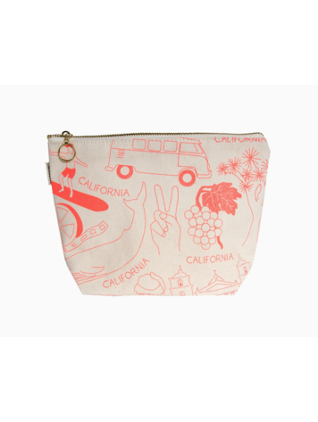 Maptote California Makeup Pouch, Natural