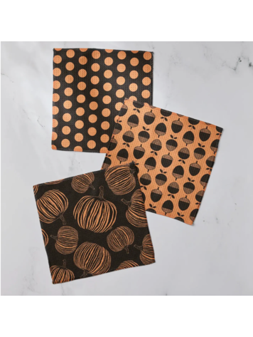 Geometry Autumn Noir Dishcloth Set