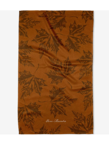 Geometry Gratitude Tea Towel