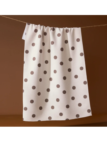 Geometry Polka Picnic Tea Towel