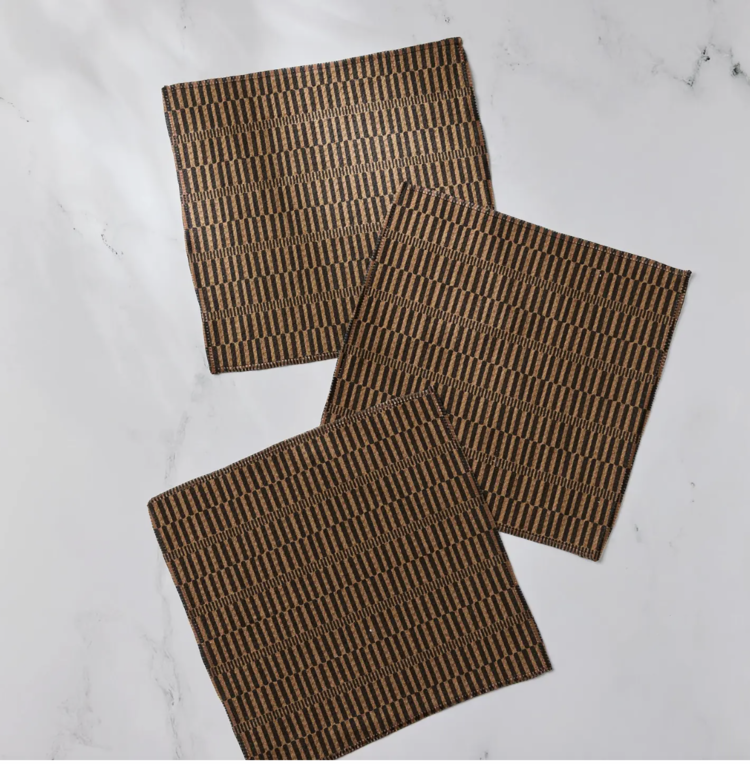 Geometry Ridge Dishcloth Set