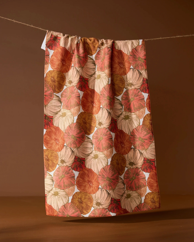 Geometry Tendril Tea Towel
