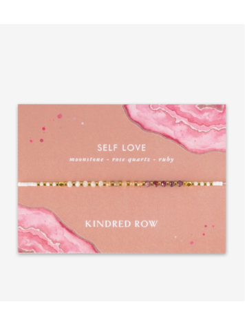 Kindred Row Self Love Healing Gemstone Stacking Bracelet