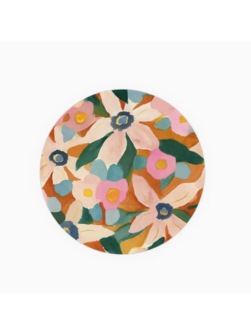 Seedlings Pinwheel Floral Coaster