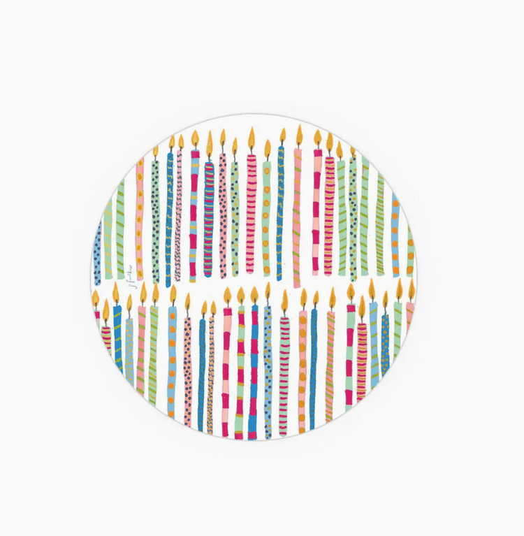 Seedlings Bday Candles Coaster