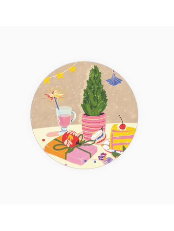 Seedlings Partytime Coaster