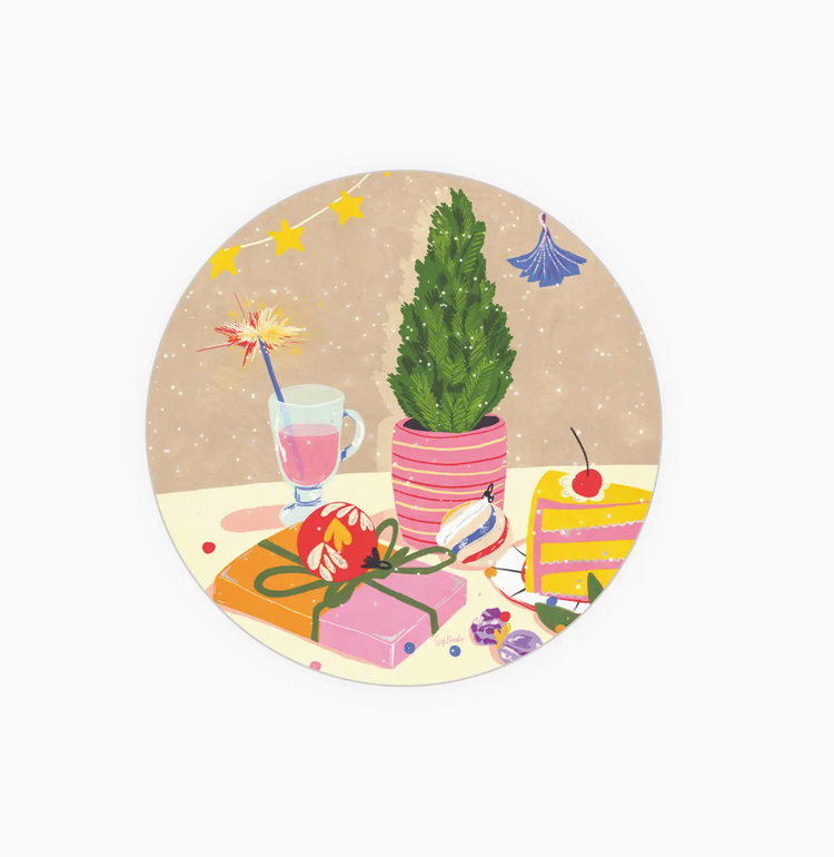 Seedlings Partytime Coaster