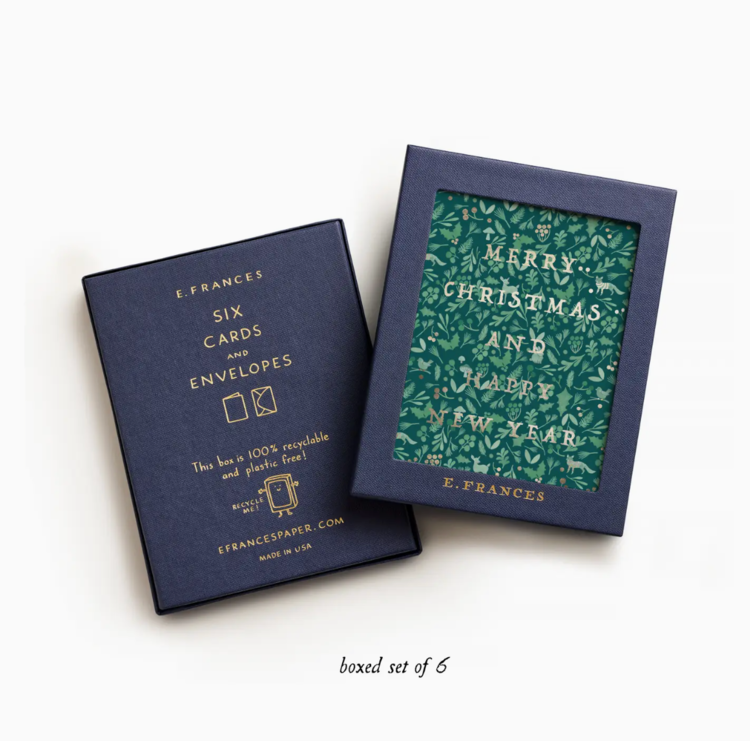 E. Frances Paper Studio Winter Forest Boxed Set