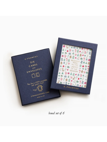 E. Frances Paper Studio Merry Motif Boxed Set