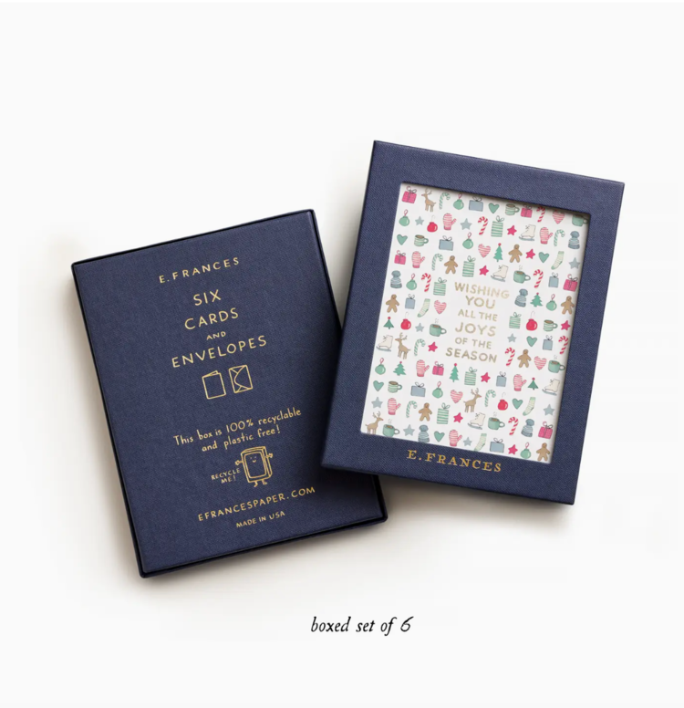 E. Frances Paper Studio Merry Motif Boxed Set