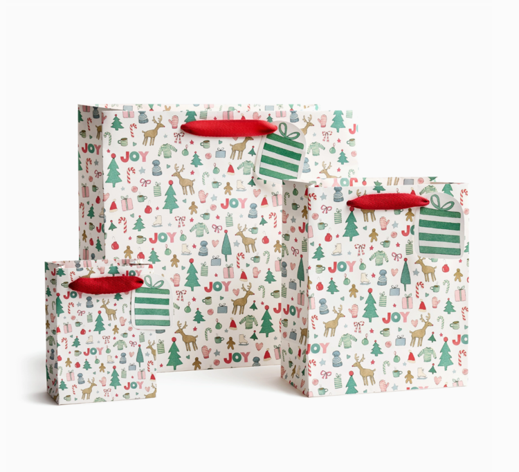 E. Frances Paper Studio Merry Motif Bag - Medium