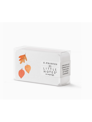 E. Frances Paper Studio Falling Leaves Little Notes
