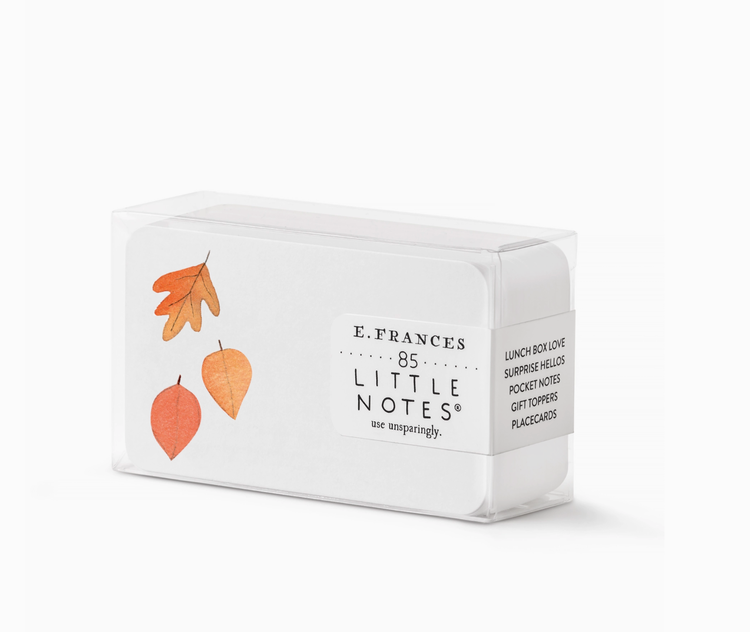 E. Frances Paper Studio Falling Leaves Little Notes