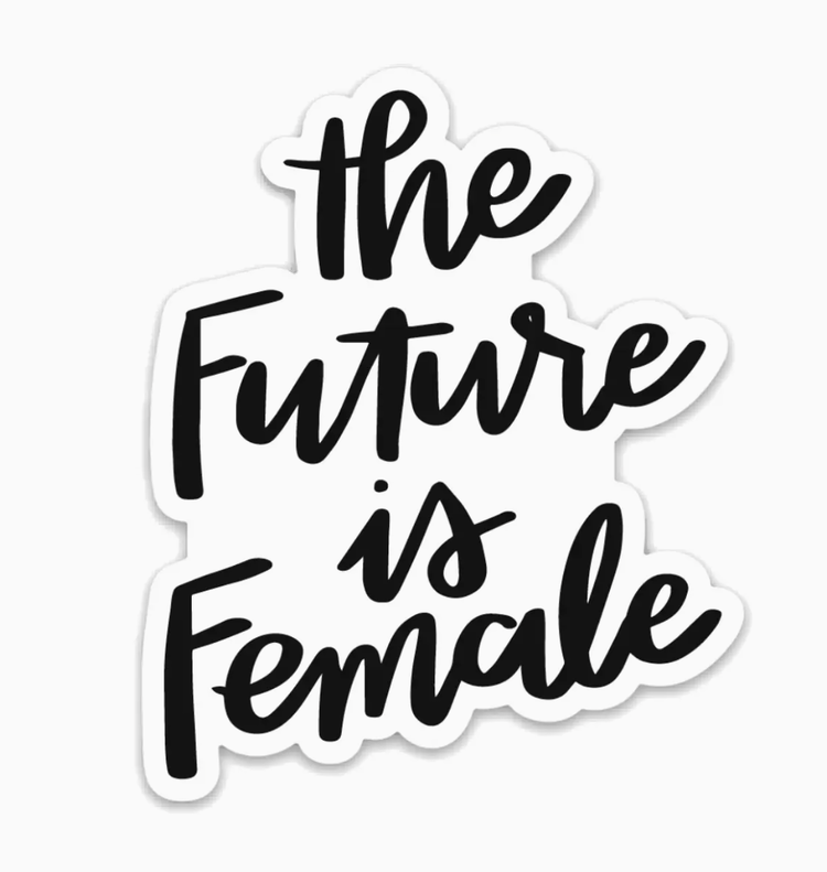Dahlia Press Future Is Female Sticker