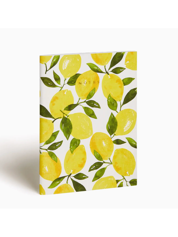 Abigail Jayne Design Fresh Lemons 6" X 8" Notebook