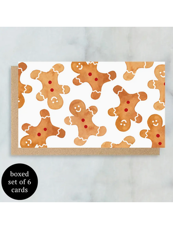Abigail Jayne Design Gingerbread Men Mini Cards