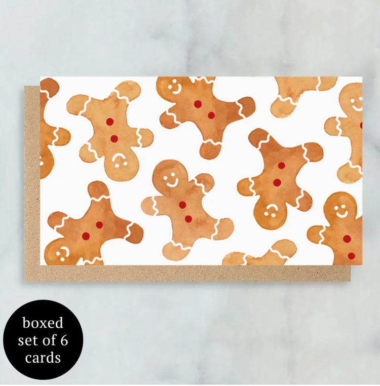 Abigail Jayne Design Gingerbread Men Mini Cards