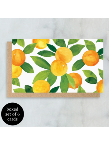 Abigail Jayne Design Oranges Mini Cards