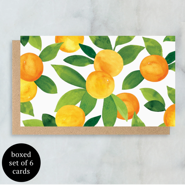 Abigail Jayne Design Oranges Mini Cards