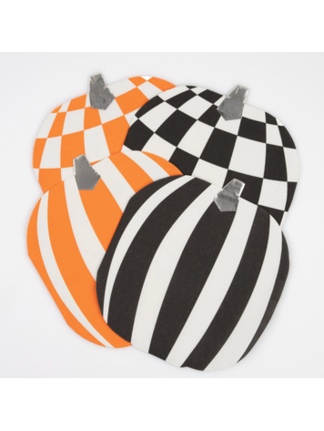 Meri Meri Mod Pattern Pumpkin  Napkins