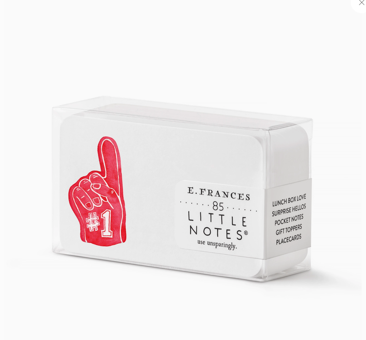 E. Frances Paper Studio #1 Foam Finger Little Notes