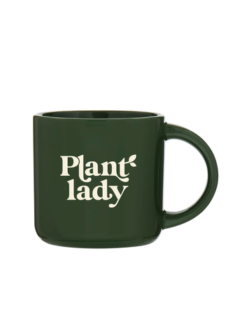Ruff House Art Plant Lady Ceramic Coffee Mug