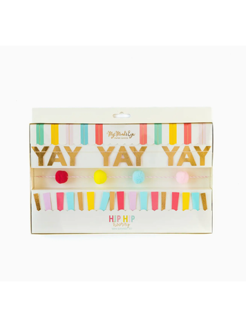 My Mind's Eye Hip Hip Hooray Mini Banner Set