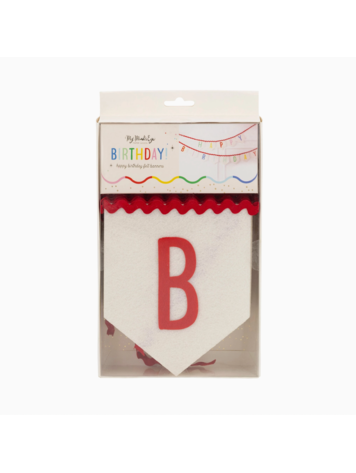 My Mind's Eye Happy Birthday Felt Banner