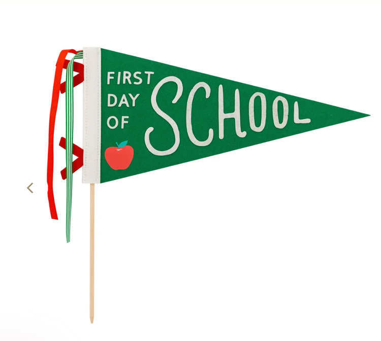 My Mind's Eye First Day Felt Pennant