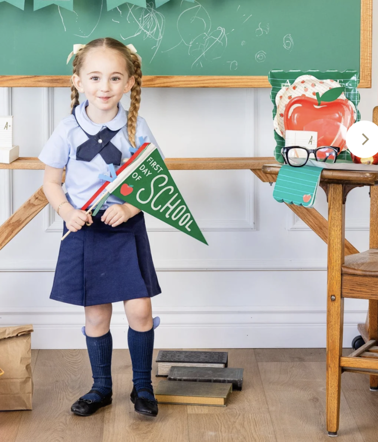 My Mind's Eye First Day Felt Pennant