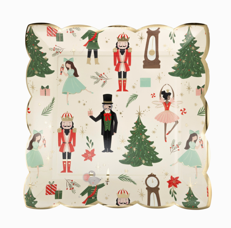 My Mind's Eye Nutcracker Pattern 9" Plate