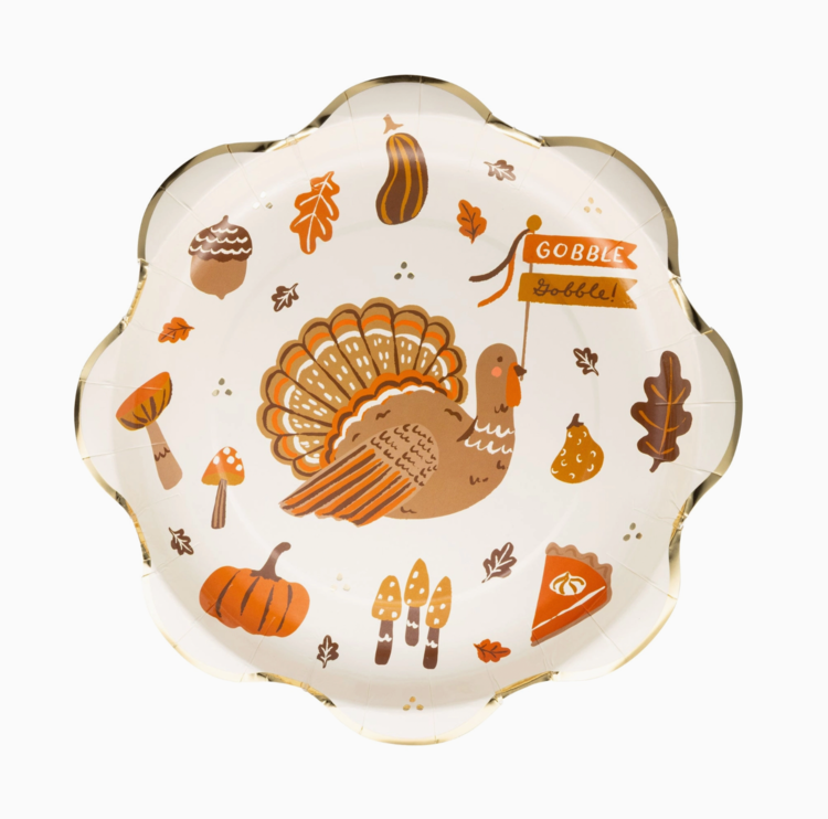 My Mind's Eye Thanksgiving Icons Plate