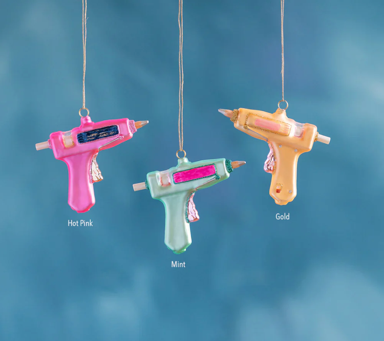 One Hundred 80 Degrees Hot Glue Gun Ornament