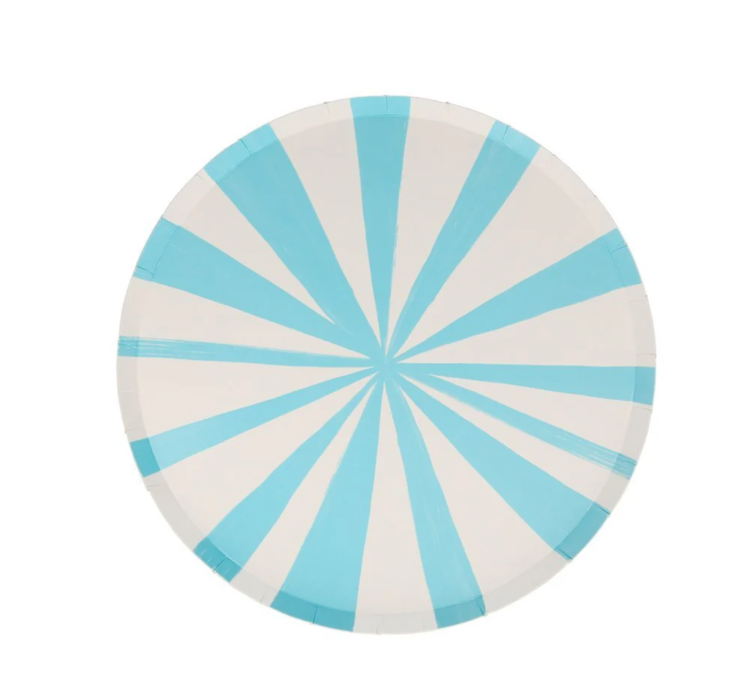 Meri Meri Blue Stripe Side Plates