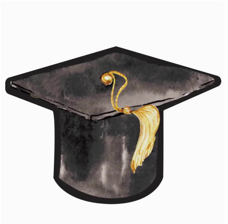 Sophistiplate Die-Cut Paper Graduation Plate