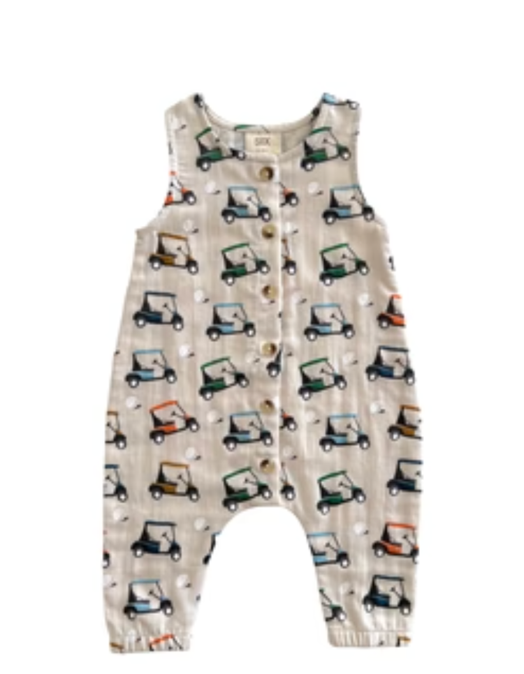 SIIX Collection Golf Car Jumpsuit