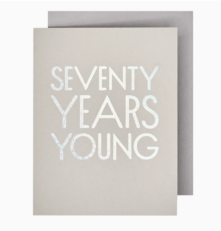 The Social Type 70 Years Young