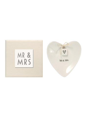 Two's Company Mr & Mrs Ring Dish