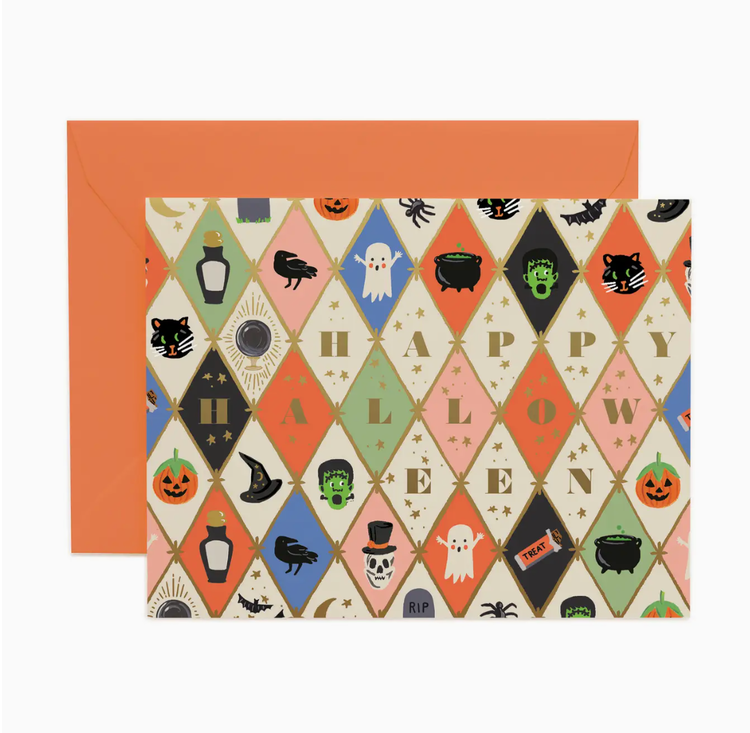 Rifle Paper Co. Halloween Argyle